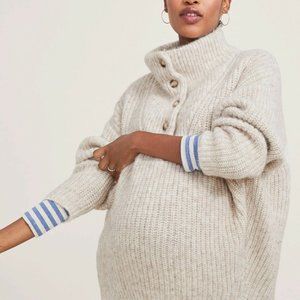 Hatch | The Jo Sweater | Oatmeal | Size 1 | NWT